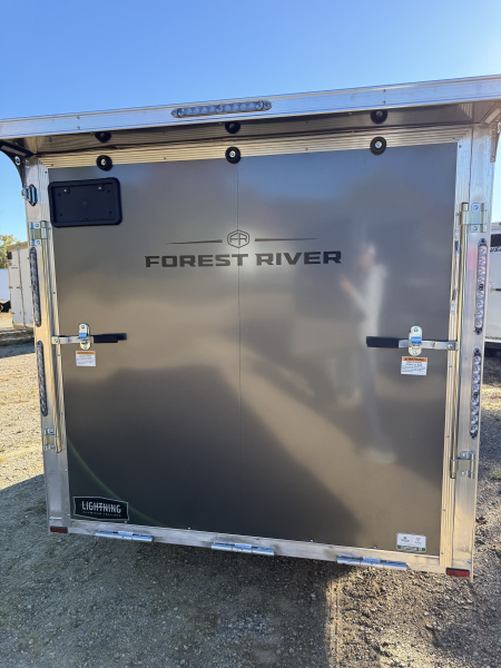 New 2026 Lightning Trailers 7X17 2 PLACE Snowmobile Trailer