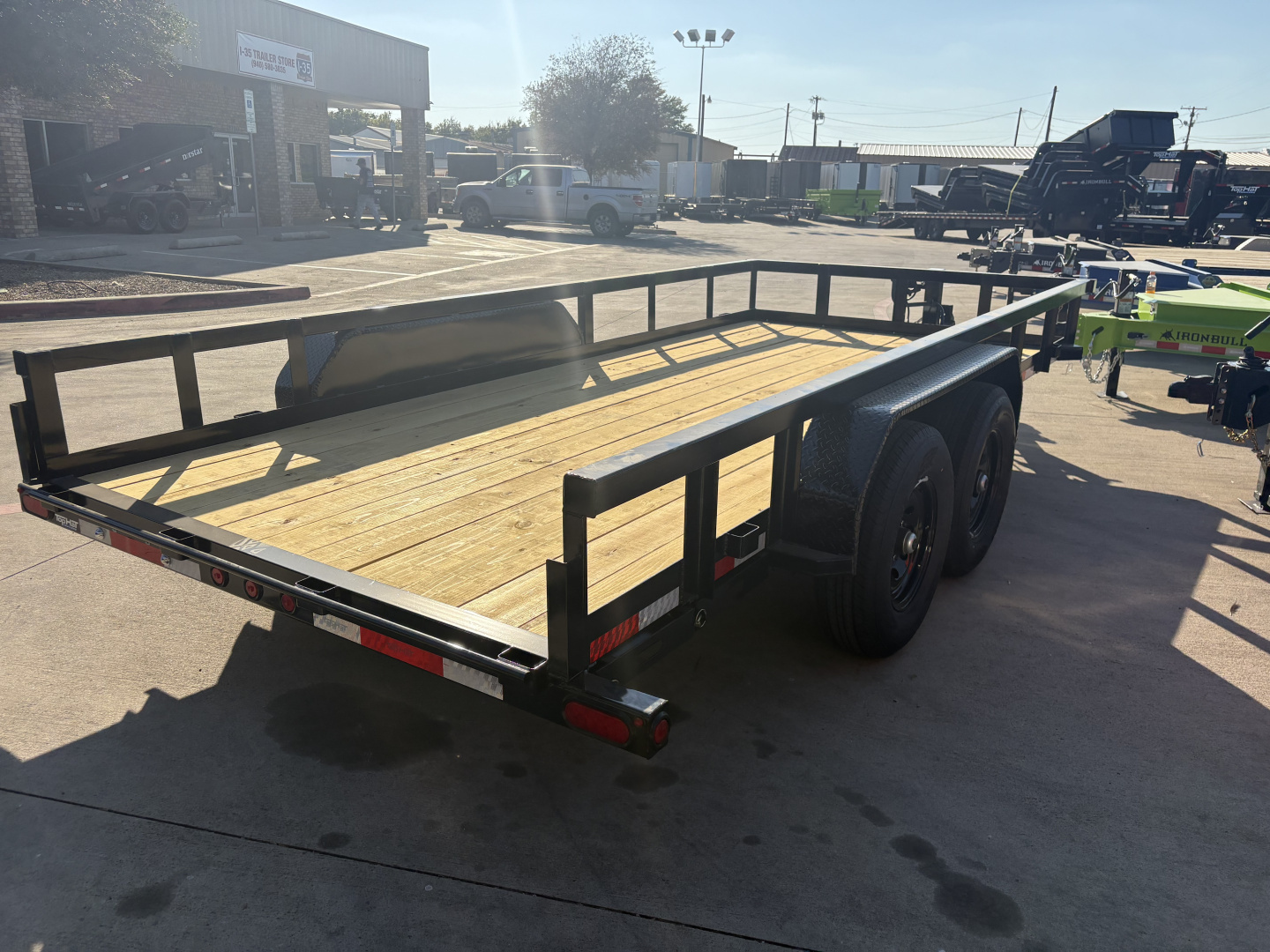 New 2026 Top Hat HT14-16X83-14E-R Equipment Trailer
