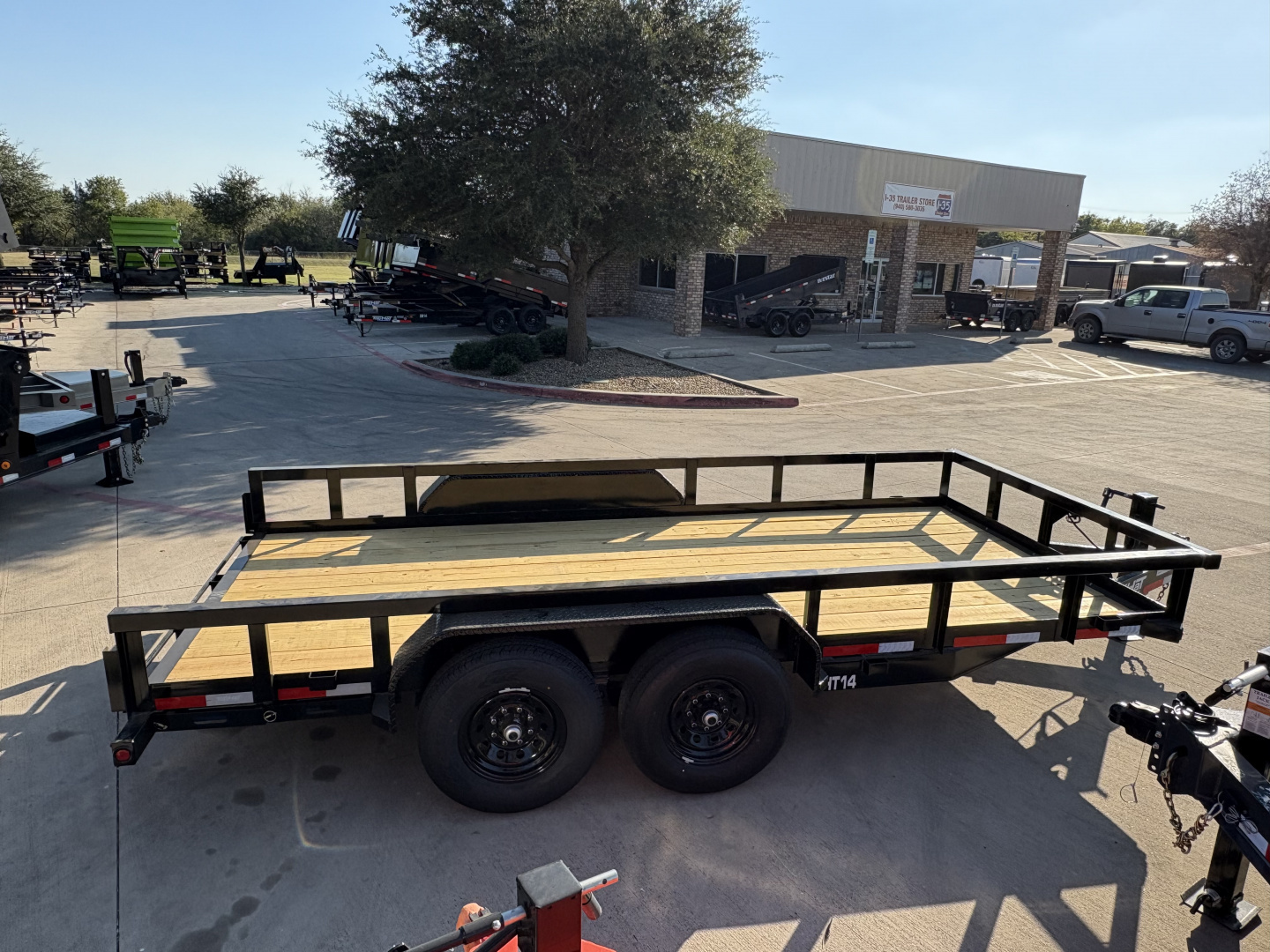 New 2026 Top Hat HT14-16X83-14E-R Equipment Trailer