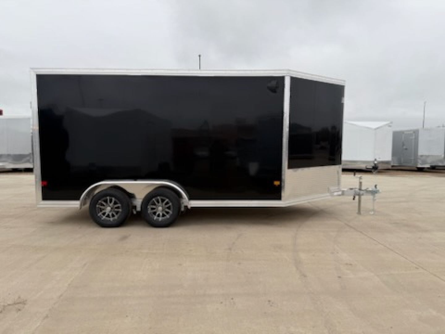 New 2026 E-Z Hauler EZES7.5X14+5 Enclosed Snowmobile Trailer