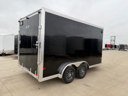 New 2026 E-Z Hauler EZES7.5X14+5 Enclosed Snowmobile Trailer