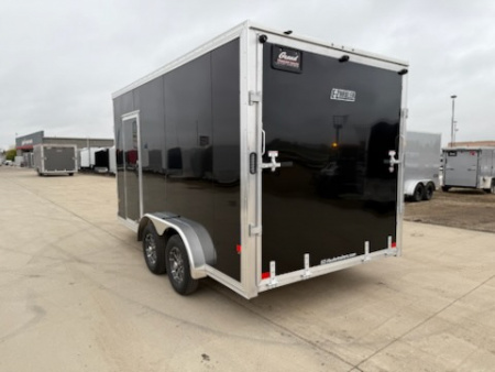 New 2026 E-Z Hauler EZES7.5X14+5 Enclosed Snowmobile Trailer
