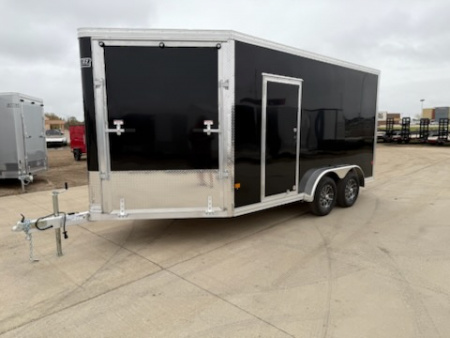 New 2026 E-Z Hauler EZES7.5X14+5 Enclosed Snowmobile Trailer
