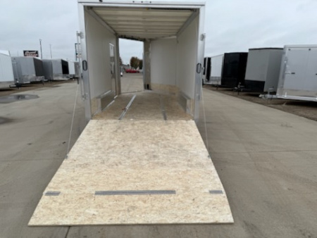 New 2026 E-Z Hauler EZES7.5X14+5 Enclosed Snowmobile Trailer