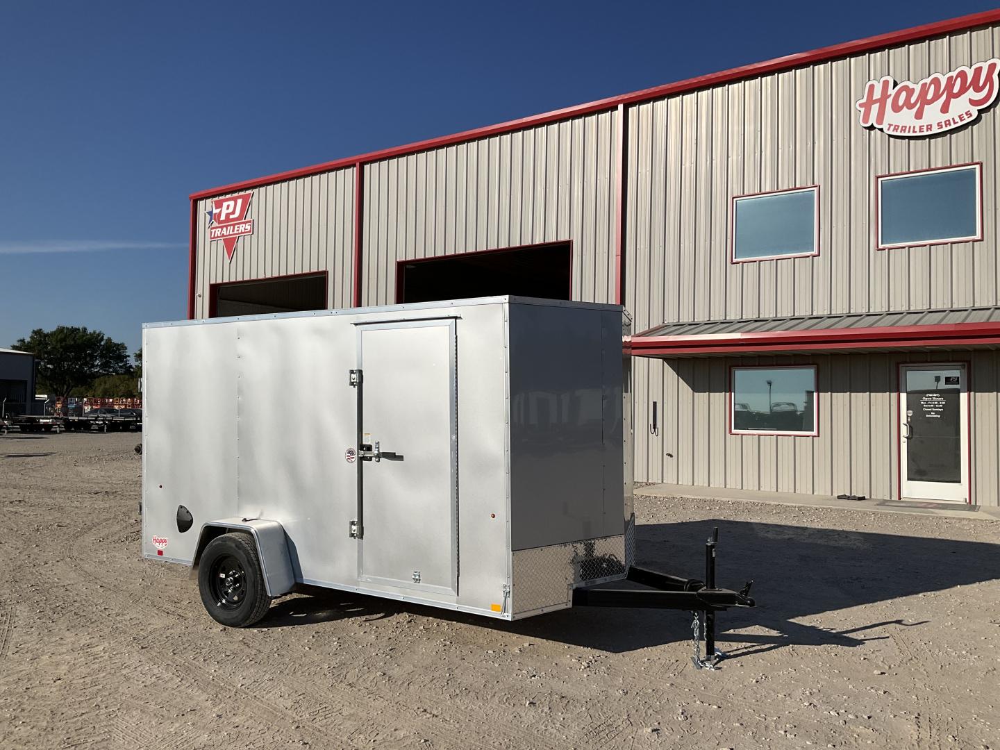 New 2026 Compass 6'x12' Enclosed Cargo Trailer - Indigo DLX