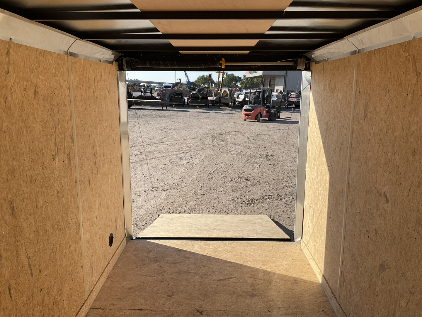 New 2026 Compass 6'x12' Enclosed Cargo Trailer - Indigo DLX