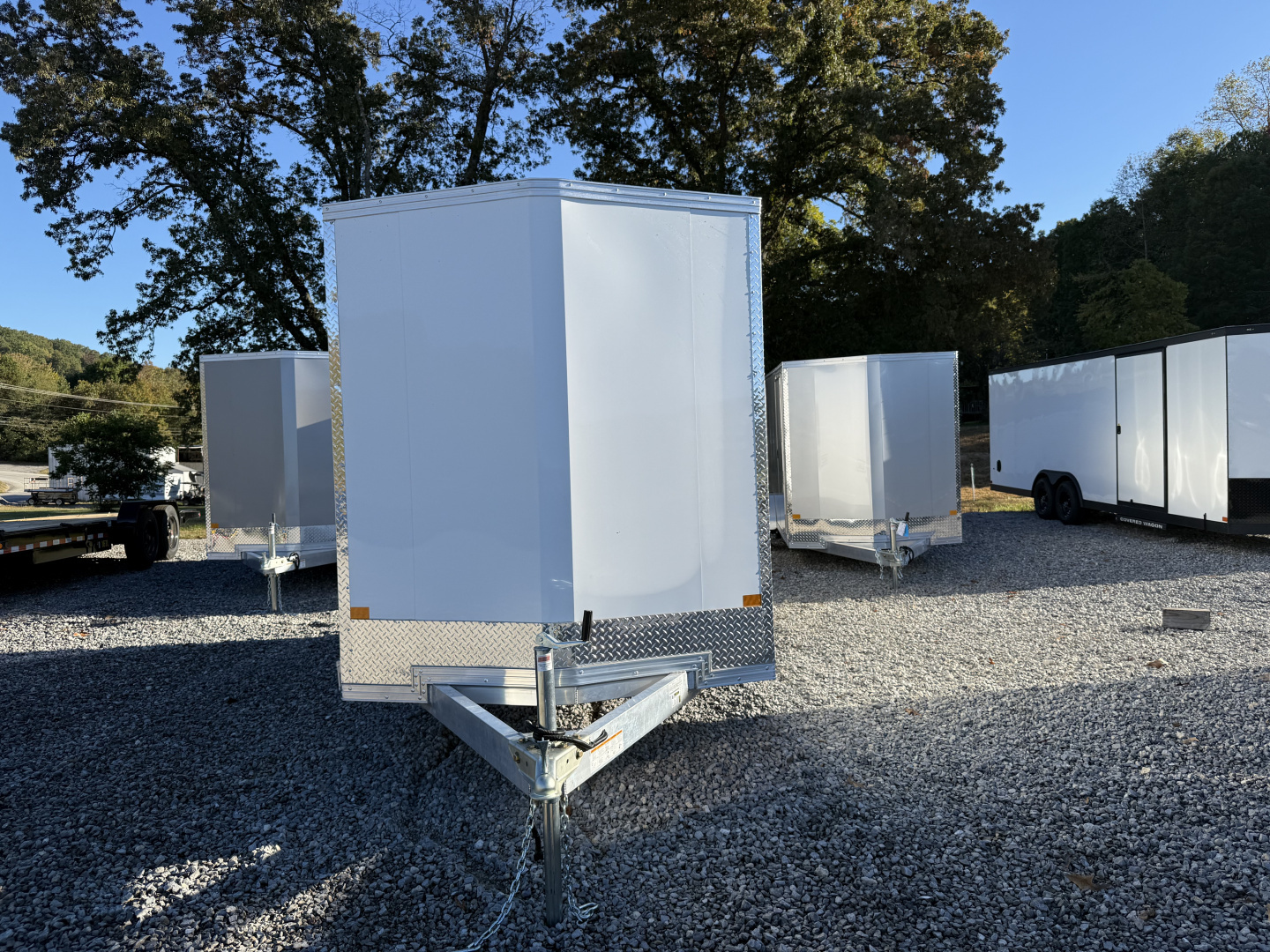 New 2026 ALCOM 6x12 SA RAMP Cargo / Enclosed Trailer