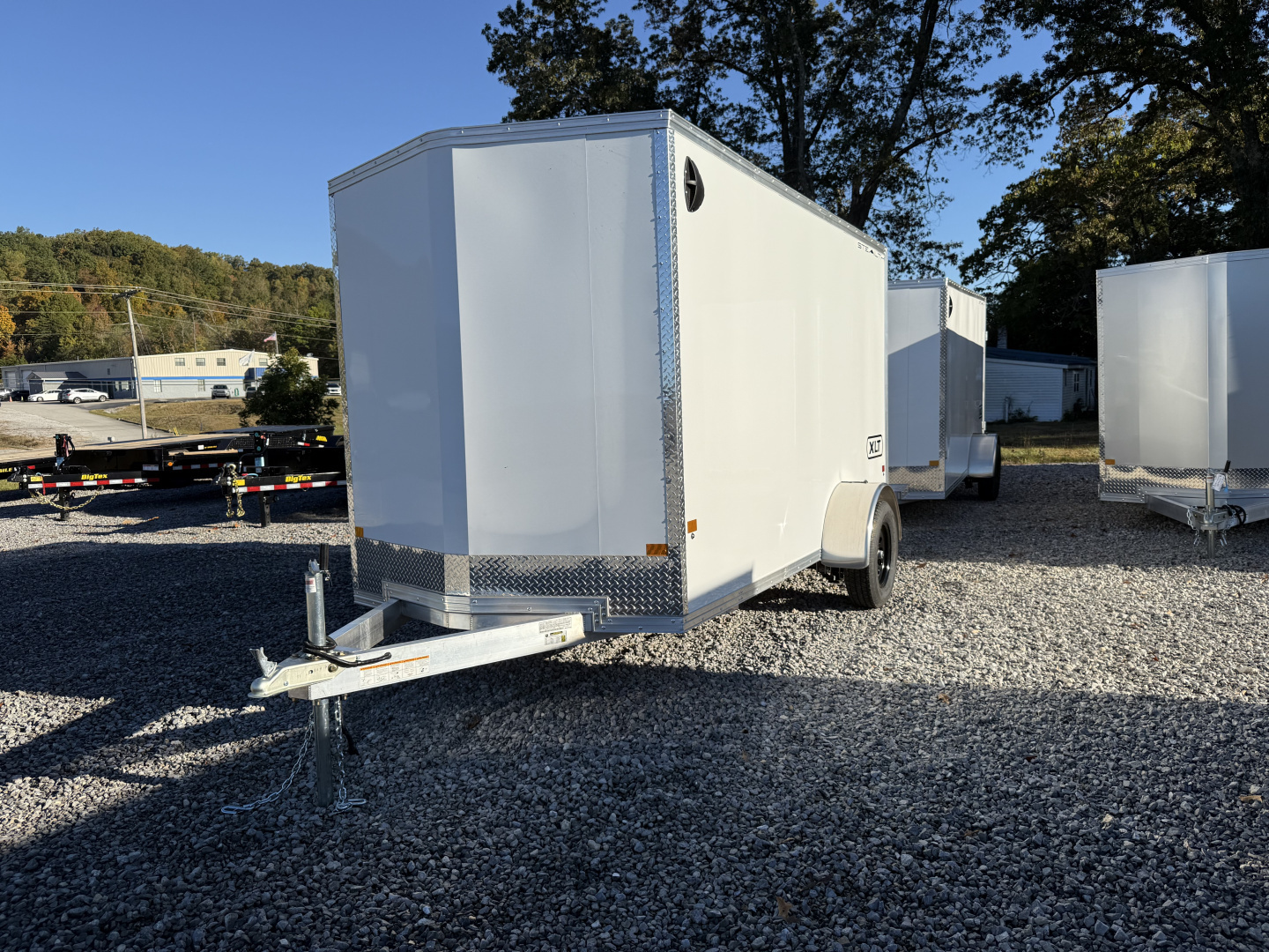 New 2026 ALCOM 6x12 SA RAMP Cargo / Enclosed Trailer