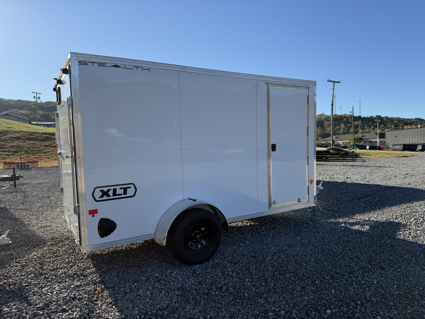 New 2026 ALCOM 6x12 SA RAMP Cargo / Enclosed Trailer