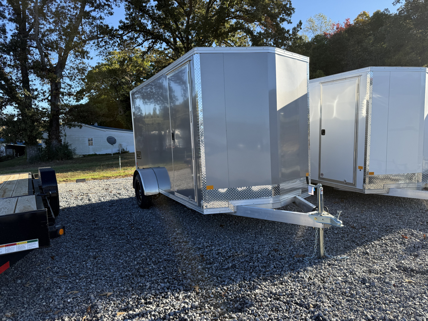 New 2026 ALCOM 6x12 SA RAMP Cargo / Enclosed Trailer