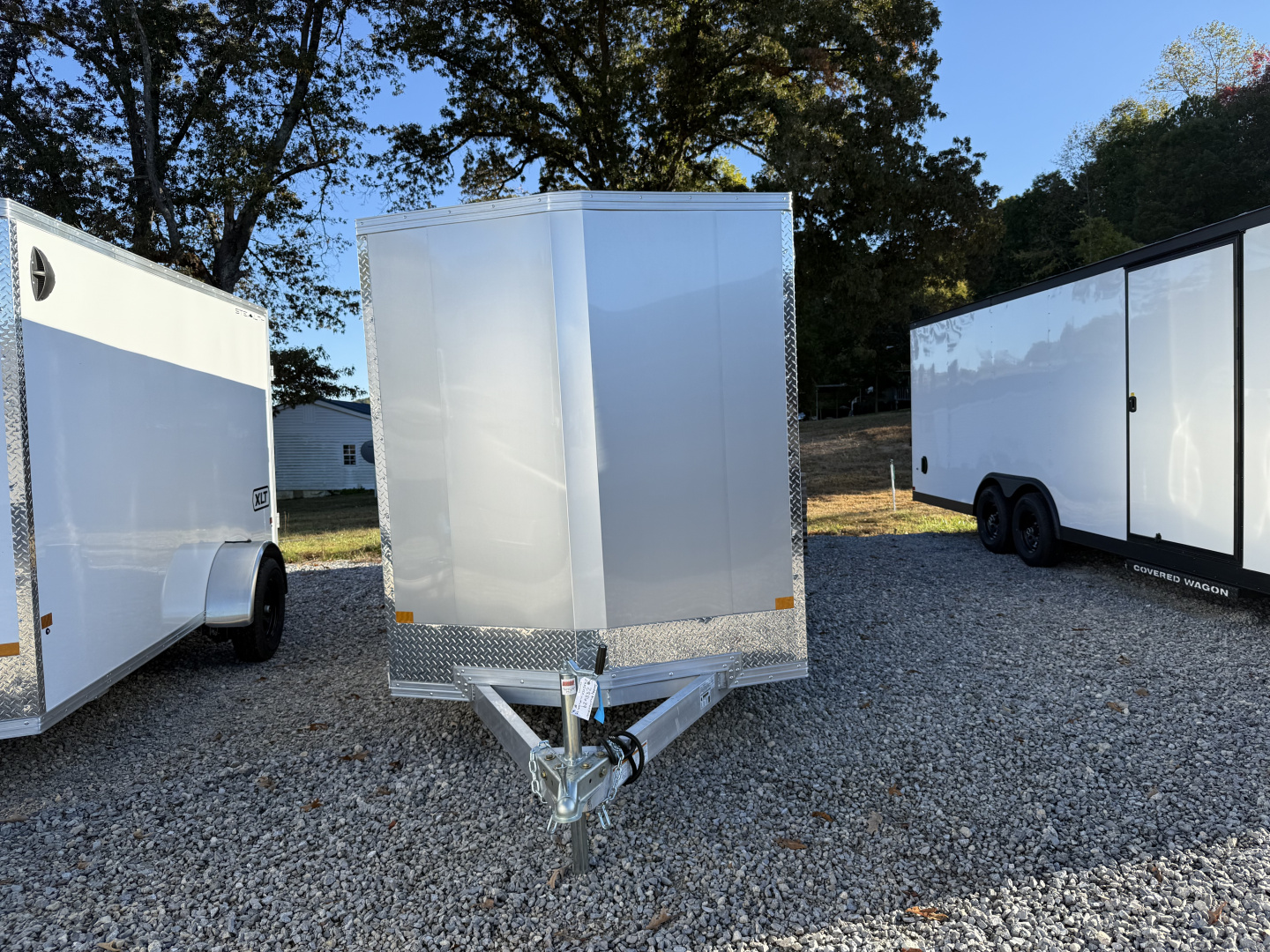 New 2026 ALCOM 6x12 SA RAMP Cargo / Enclosed Trailer