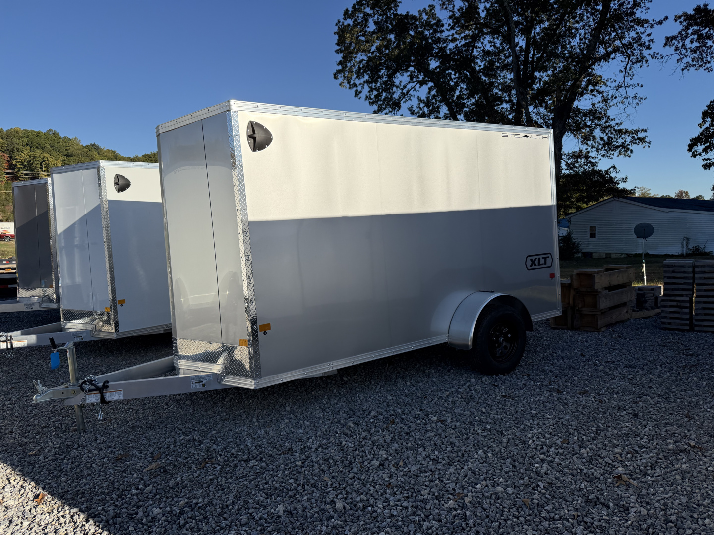New 2026 ALCOM 6x12 SA RAMP Cargo / Enclosed Trailer