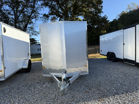 New 2026 ALCOM 6x12 SA RAMP Cargo / Enclosed Trailer