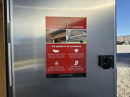 New 2026 ALCOM 6x12 SA RAMP Cargo / Enclosed Trailer