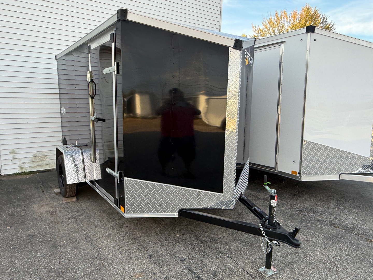 New 2026 6 x 10 Stealth Enclosed Trailer with Ramp