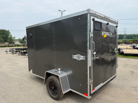 New 2026 6 x 10 Stealth Enclosed Trailer with Ramp
