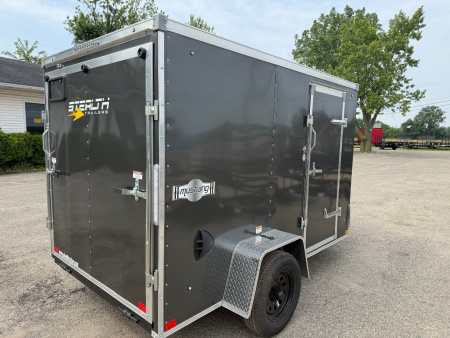 New 2026 6 x 10 Stealth Enclosed Trailer with Ramp