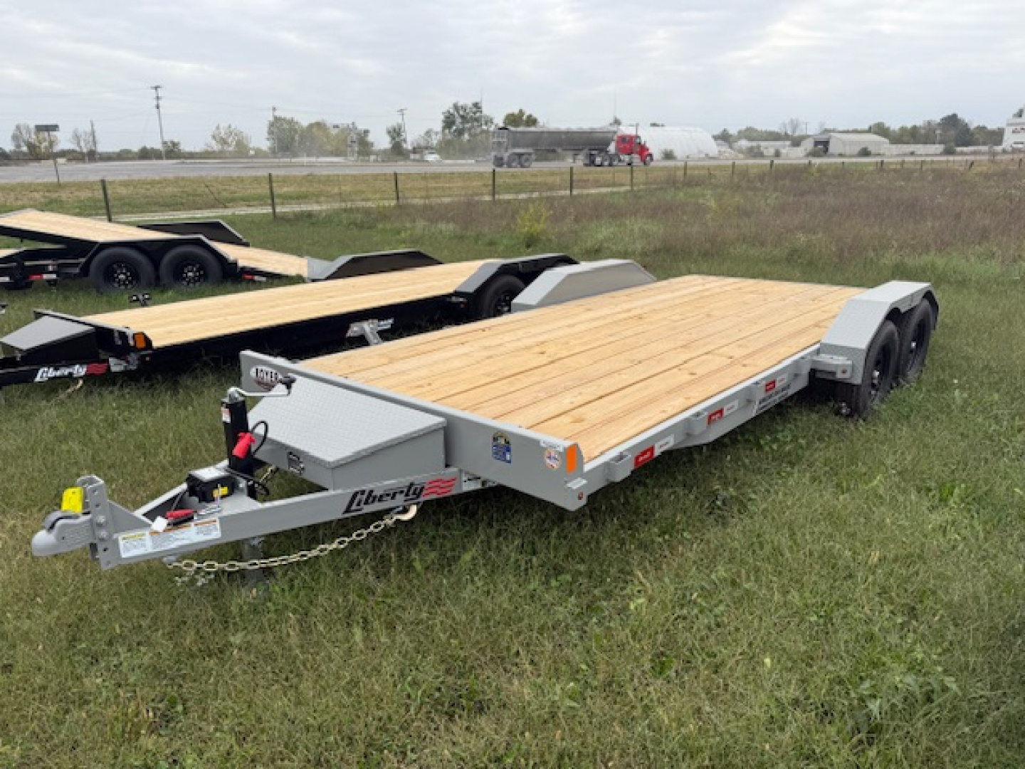 New 2026 Liberty 7K CAR HAULER 83X18 w/ TOOLBOX Car / Racing Trailer
