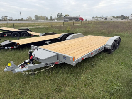 New 2026 Liberty 2026 CAR HAULER 83X18 w/ TOOLBOX Car / Racing Trailer