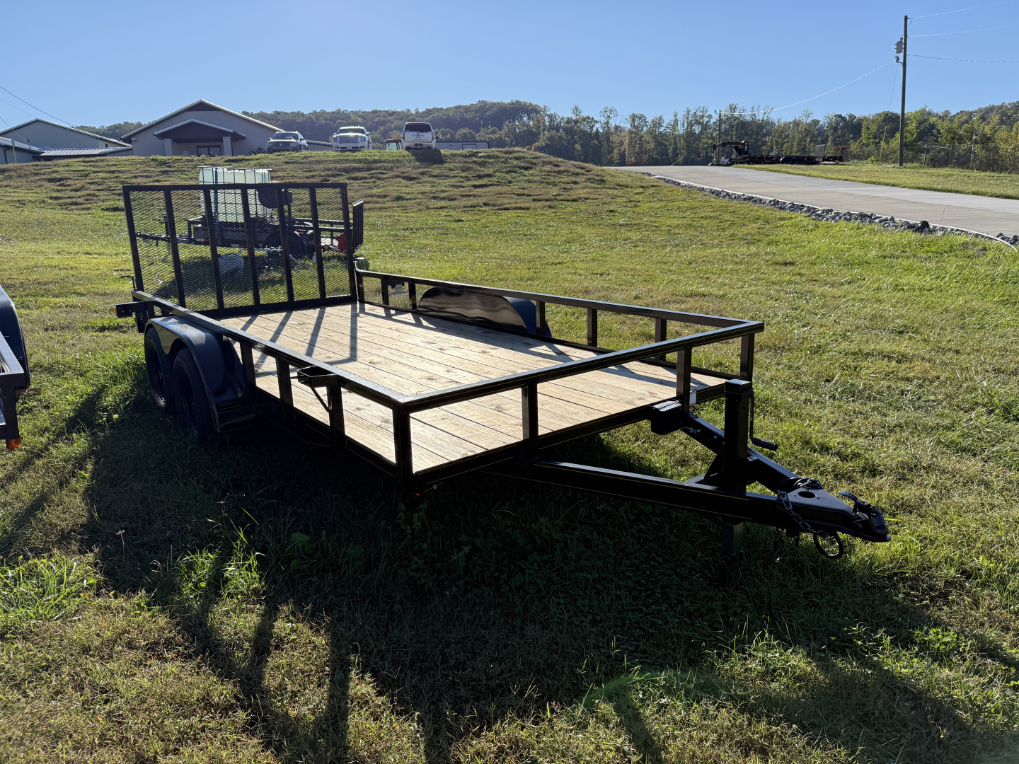 New 2025 P & T Trailers 7k 82X16 TUBE 2 BRAKE TUBE 7K JACK Utility Trailer