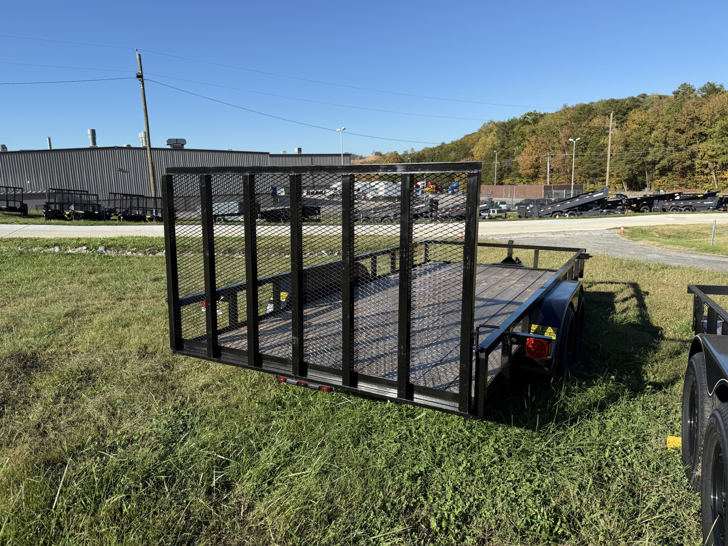 New 2025 P & T Trailers 7k 82X16 TUBE 2 BRAKE TUBE 7K JACK Utility Trailer