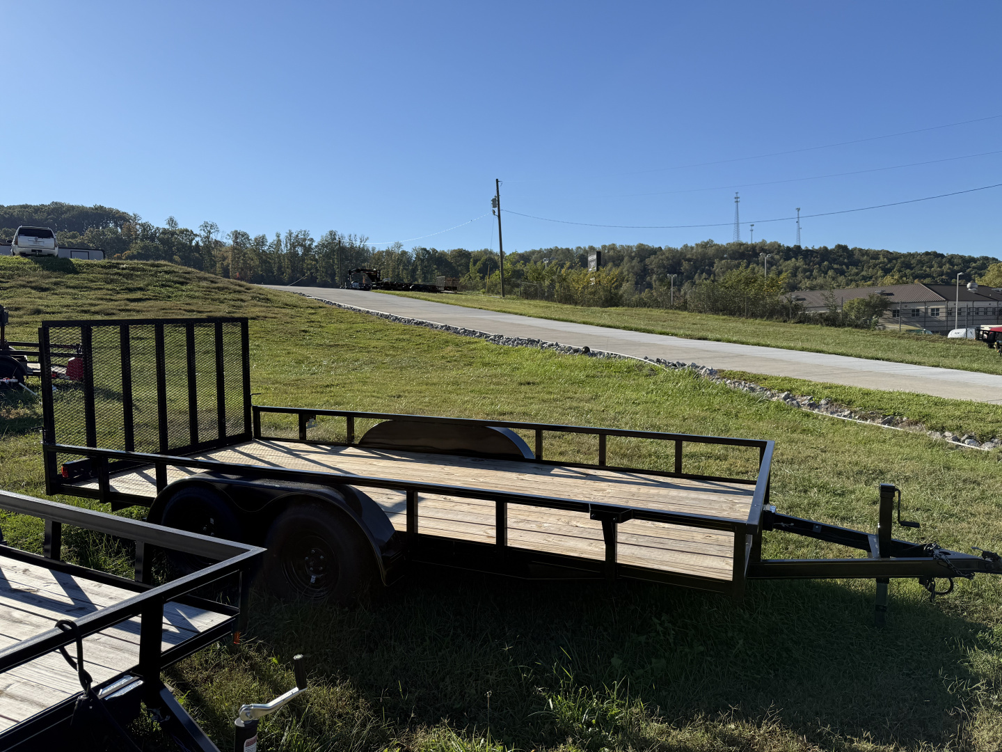 New 2025 P & T Trailers 7k 82X16 TUBE 2 BRAKE TUBE 7K JACK Utility Trailer