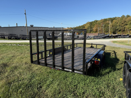 New 2025 P & T Trailers 7k 82X16 TUBE 2 BRAKE TUBE 7K JACK Utility Trailer