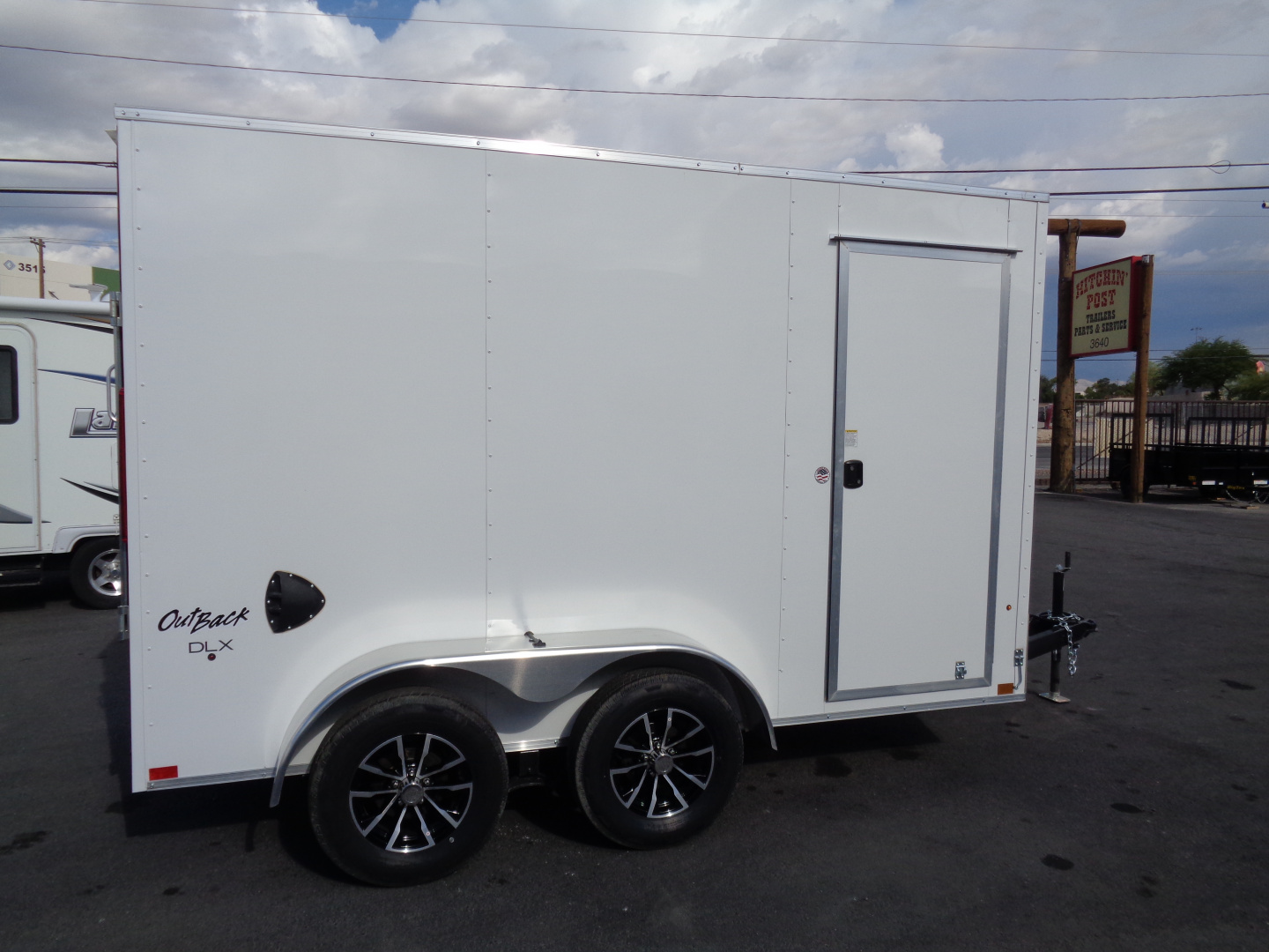 New 2026 Pace American 6x12 - Out Back DLX - V-Nose Tandem Axle 7k Cargo Trailer