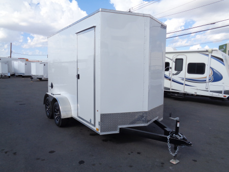 New 2026 Pace American 6x12 - Out Back DLX - V-Nose Tandem Axle 7k Cargo Trailer