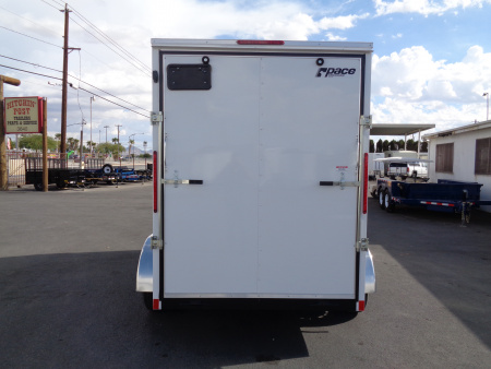 New 2026 Pace American 6x12 - Out Back DLX - V-Nose Tandem Axle 7k Cargo Trailer