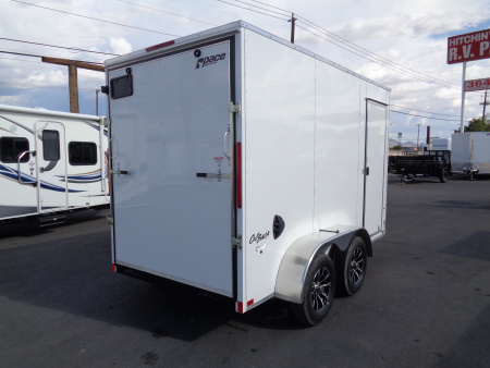 New 2026 Pace American 6x12 - Out Back DLX - V-Nose Tandem Axle 7k Cargo Trailer