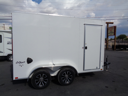 New 2026 Pace American 6x12 - Out Back DLX - V-Nose Tandem Axle 7k Cargo Trailer