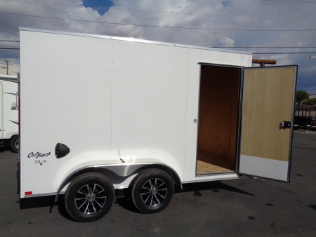 New 2026 Pace American 6x12 - Out Back DLX - V-Nose Tandem Axle 7k Cargo Trailer
