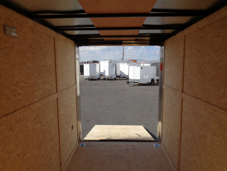New 2026 Pace American 6x12 - Out Back DLX - V-Nose Tandem Axle 7k Cargo Trailer