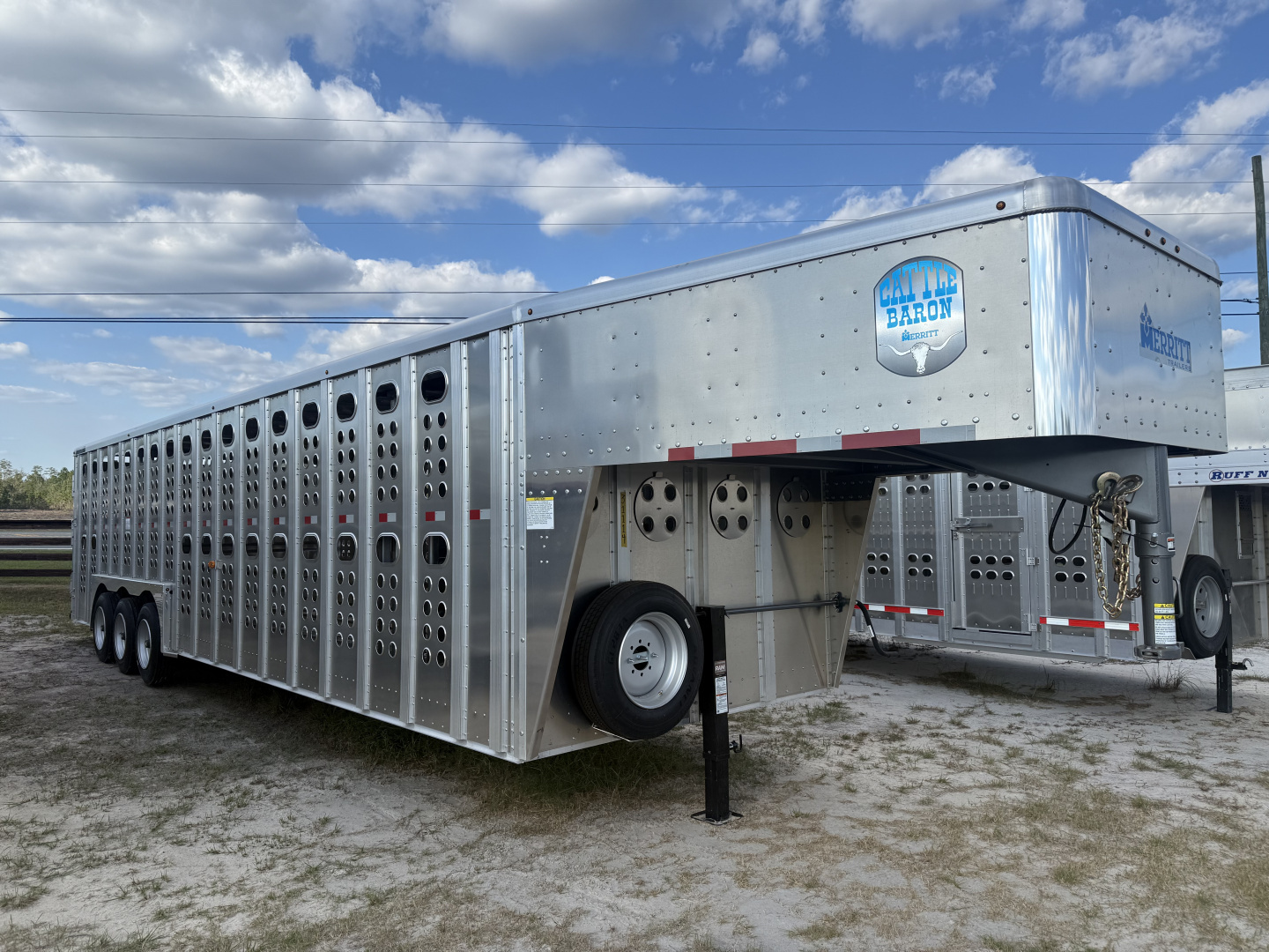 New 2026 Merritt Livestock Stock / Stock Combo Trailer