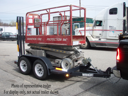 New 2026 Wright 60"X12' Man Lift Equipment Trailer