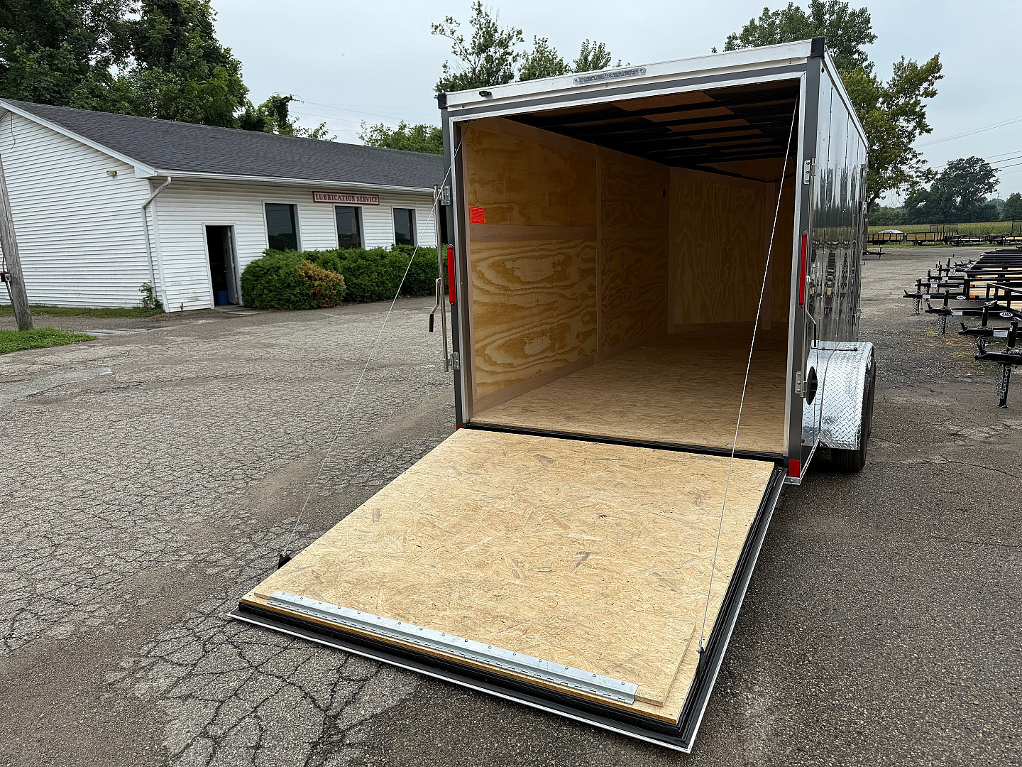 New 2025 Stealth 7 X 16 Cargo / Enclosed Trailer with Ramp Door and 6ft 6in interior Height
