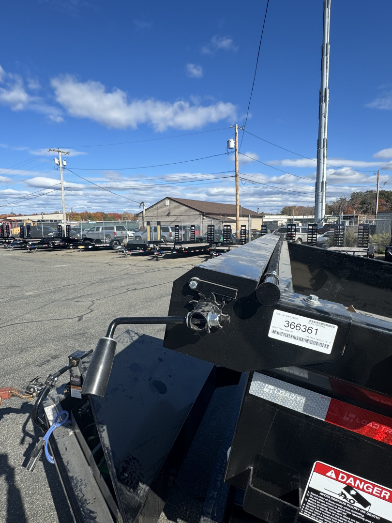 New 2026 Load Trail DE83X14 Dump Trailer Ramps & Tarp