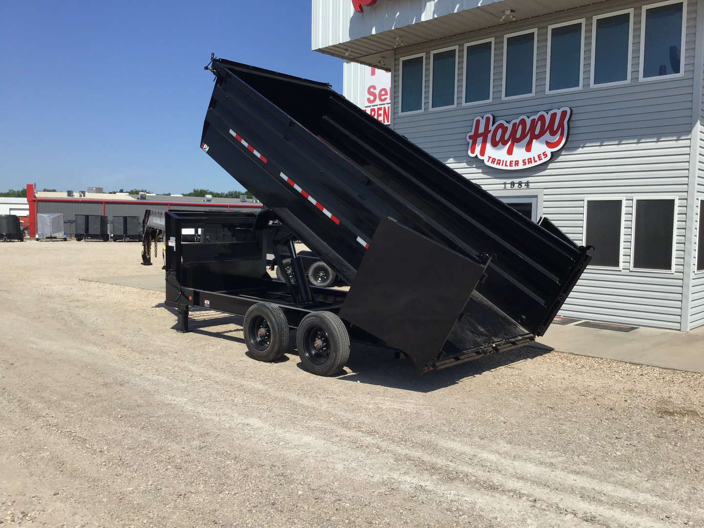 New 2026 PJ 82"x16' GN Tandem Axle HD Low Pro Dump w/ 48" Sides – DE