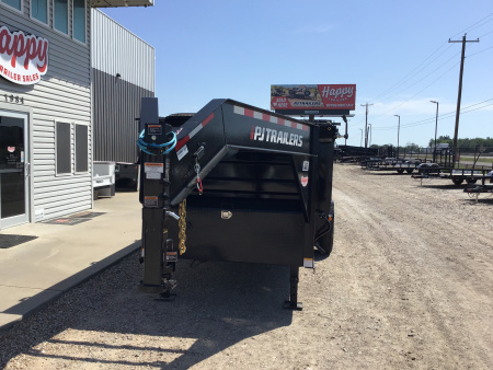 New 2026 PJ 82"x16' GN Tandem Axle HD Low Pro Dump w/ 48" Sides – DE