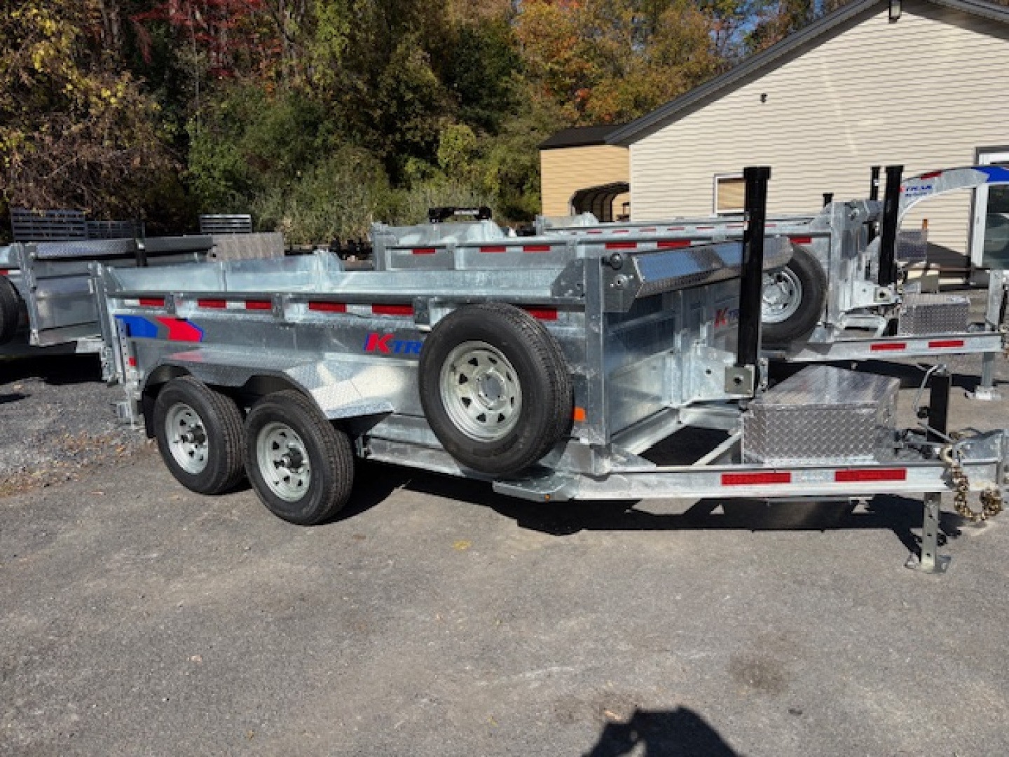 New 2026 K-Trail D612-10 Dump Trailer