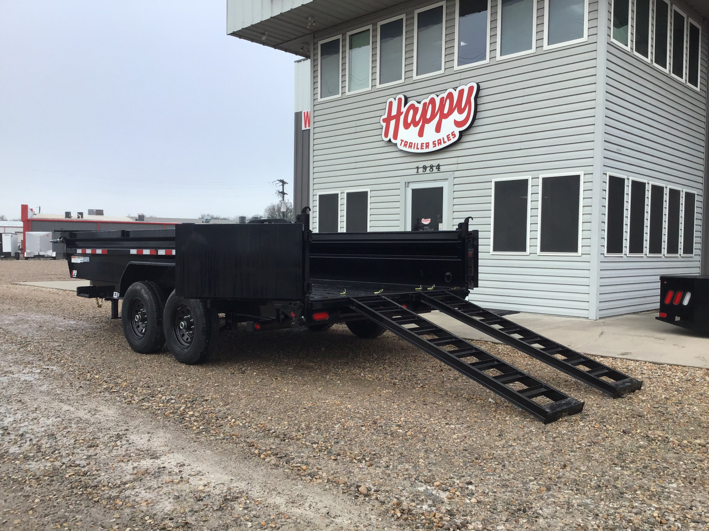 New 2026 PJ 83"x16' BP Tandem Axle Low Pro Dump w/ 24" Sides – DL