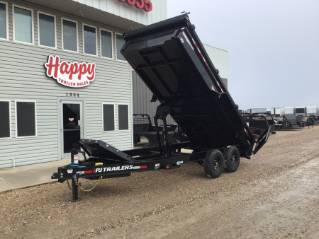 New 2026 PJ 83"x16' BP Tandem Axle Low Pro Dump w/ 24" Sides – DL