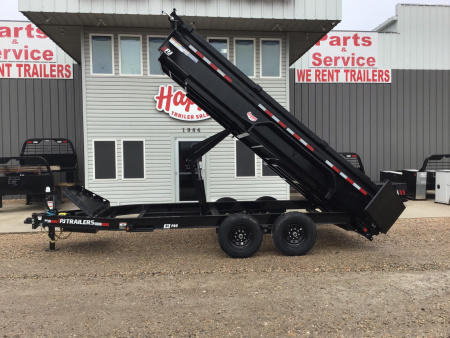 New 2026 PJ 83"x16' BP Tandem Axle Low Pro Dump w/ 24" Sides – DL