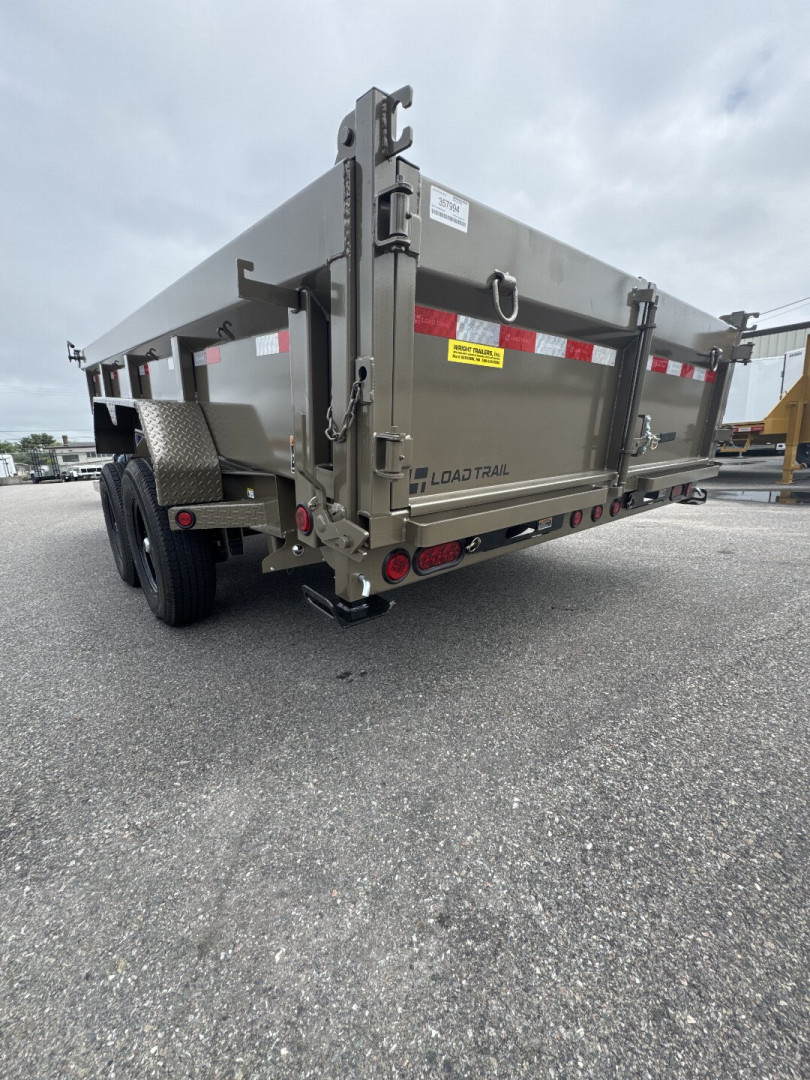 New 2026 Load Trail 83"X16' Dump Trailer Ramps & Tarp