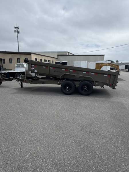 New 2026 Load Trail 83"X16' Dump Trailer Ramps & Tarp