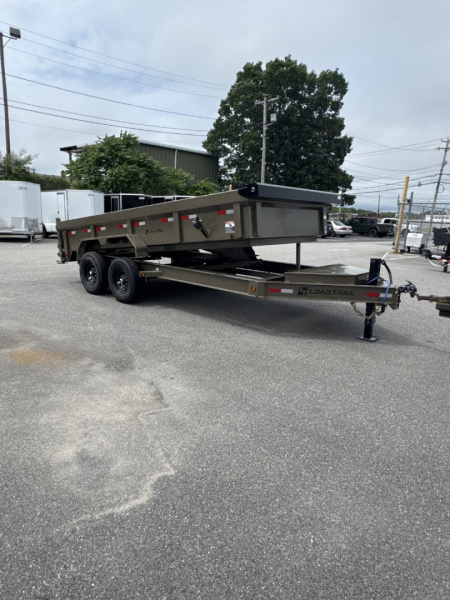 New 2026 Load Trail 83"X16' Dump Trailer Ramps & Tarp