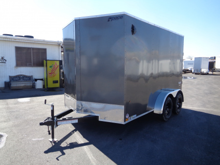New 2026 Pace American 7x12 - Out Back DLX - V-Nose Tandem Axle 7k Cargo Trailer