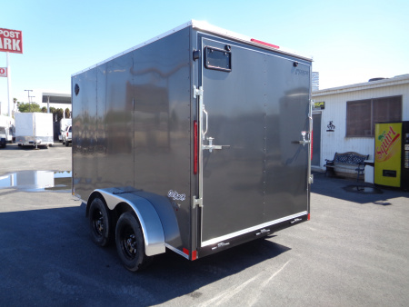 New 2026 Pace American 7x12 - Out Back DLX - V-Nose Tandem Axle 7k Cargo Trailer