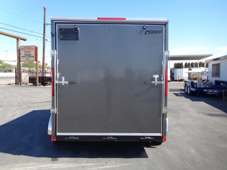 New 2026 Pace American 7x12 - Out Back DLX - V-Nose Tandem Axle 7k Cargo Trailer